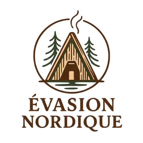 Logo évasion nordique - transparent