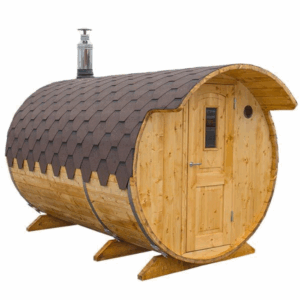 Sauna tonneau en bois – L’authenticité nordique